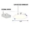 Westinghouse Recessed Down-Light LED Dimmablemable 18W 120-277V Clear Slct Slim 8In White 5245000 - alternate 2